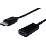 SECOMP STANDARD Adaptador DisplayPort a HDMI, v1.2, conector DP macho a HDMI hembra (S3204)
