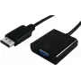 SECOMP STANDARD Cable adaptador DisplayPort a VGA, conector macho DP a conector hembra VGA, 1 m, negro (S3201-10)
