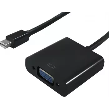 SECOMP STANDARD Adaptador de Mini DisplayPort a VGA, Mini DP macho a VGA hembra S3205