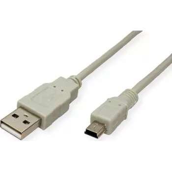SECOMP STANDARD cable USB 2.0, Type-A a 5-Pin Mini, 3 m (S3143)