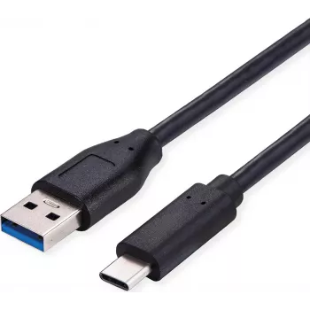 SECOMP Standard cable USB 3.2 Gen 1, USB A a C, 0,5 m, negro (S3015)