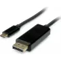 SECOMP STANDARD Cable adaptador USB-C a DisplayPort 1m 4K@60Hz Negro S3732