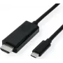 SECOMP STANDARD Cable adaptador USB-C a HDMI, 4K Ultra HD, 1 m (S3730)