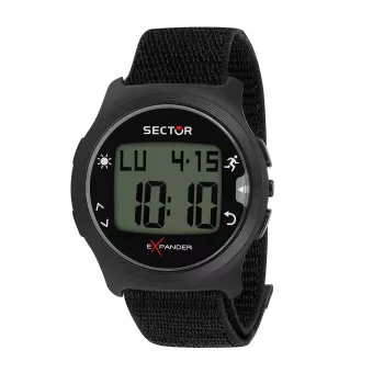 SECTOR MAN R3251530001 51x46mm Reloj cronógrafo de cuarzo pulsera de silicona azul