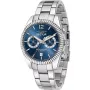 SECTOR MAN R3253240006 Reloj de cuarzo 41 mm acero inoxidable esfera negra correa plateada