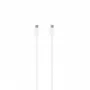 SEEK TOTI cargador de pared 20W Type-C PD con cable de datos Type-C a Type-C 1 m PVC 3A, blanco