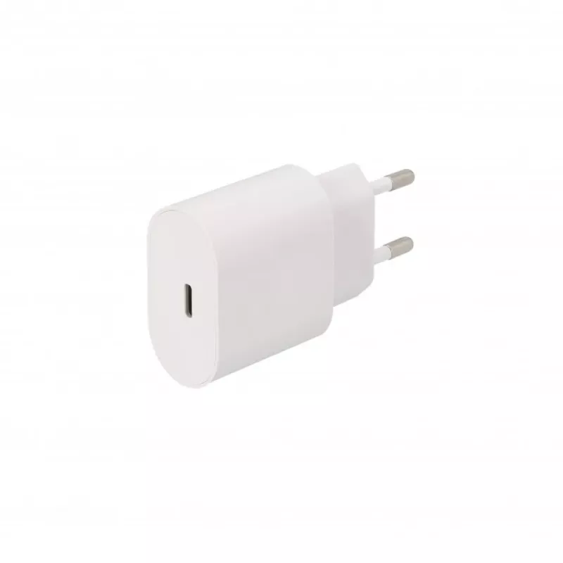 SEEK TOTI 20W USB-C PD cargador de pared portátil de carga rápida, blanco
