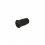 SEEK TOTI cargador de coche de carga rápida 30W Type-C + USB A, negro