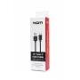 SEEK TOTI cable de datos USB-A a Type-C 1m PVC 3A, negro