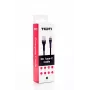SEEK TOTI cable USB-A a USB-C trenzado 2m 3A negro