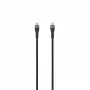 SEEK TOTI USB-C a USB-C 2m cable trenzado 3A negro