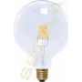 Bombilla LED Globe 125 Transparente SEGULA E27 5W 400Lm 2200K Regulable