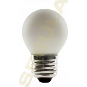 SEGULA LED Golfball ópalo mate E27 3,3W 1900-2700K regulable