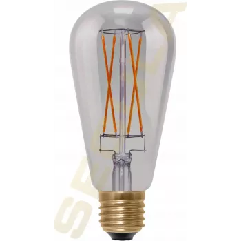 SEGULA LED Rustika Long Style Smokey Gray E27 5W 1900K regulable