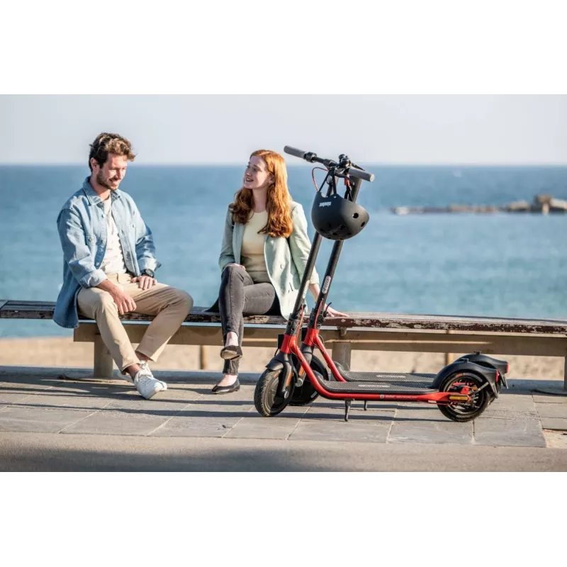 Patinete eléctrico Segway Ninebot D38E negro rojo