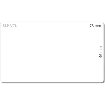 Seiko SLP-VTL Etiquetas de vídeo, blanco, 46 x 78 mm, 150 etiquetas por rollo
