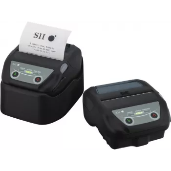 Seiko Instruments MP-B30 Impresora térmica móvil para etiquetas, 203 dpi, 127 mm/s, USB y Bluetooth, negra MP-B30-B02JK1-EA