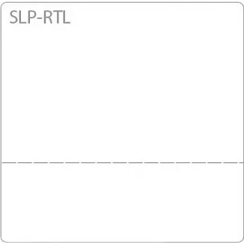 Seiko Instruments etiquetas de envío semiautoadhesivas SLP-RTL 37 x 37 mm, 1120 etiquetas (2 rollos x 560) para Smart Label Printer 200, 220, 240, 420, 430, 440, 440 Office Administration Pack, 450 42100641