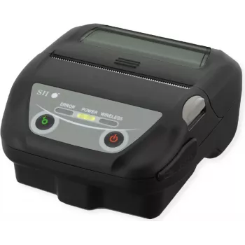 SEIKO MP-B30 impresora térmica móvil para recibos/etiquetas, 203dpi, 72mm de ancho de impresión, USB y Bluetooth, negro