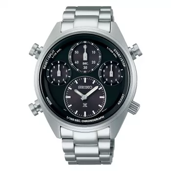 SEIKO Prospex cronógrafo solar Limited Edition SFJ003P1 42mm acero inoxidable esfera negra