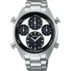 SEIKO SFJ001P1 Reloj cronógrafo solar de cuarzo de hombre 42mm Acero inoxidable