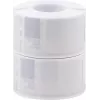 Seiko SLP-2RLC Etiquetas de dirección transparentes 28x89mm, 2 rollos, 260 etiquetas, Blanco, adhesivo permanente, térmica directa, para Smart Label Printer