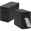 SEIKO SLP-720RT impresora de etiquetas WLAN, 300 dpi térmica directa, USB/Ethernet/Wi-Fi, cortador automático, negro/gris