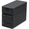 SEIKO SLP-720RT impresora de etiquetas WLAN, 300 dpi térmica directa, USB/Ethernet/Wi-Fi, cortador automático, negro/gris
