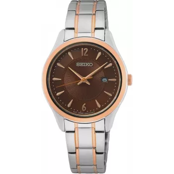SEIKO SUR476P1 Reloj de cuarzo de mujer 30mm acero inoxidable