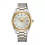 SEIKO Mujer SUR582P1 Reloj de cuarzo 32mm acero inoxidable esfera plateada
