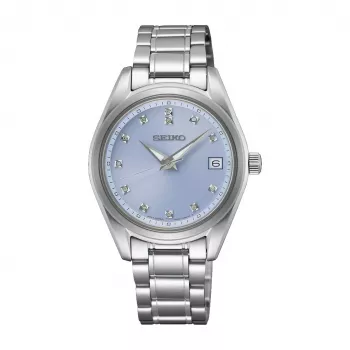 SEIKO reloj para mujer SUR581P1 32mm acero inoxidable cuarzo