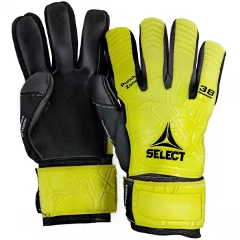 Select 38 Advance guantes de portero amarillo/negro talla 9