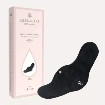 Selenacare Protector lavable / 1 - Protector menstrual reutilizable para flujo ligero a moderado