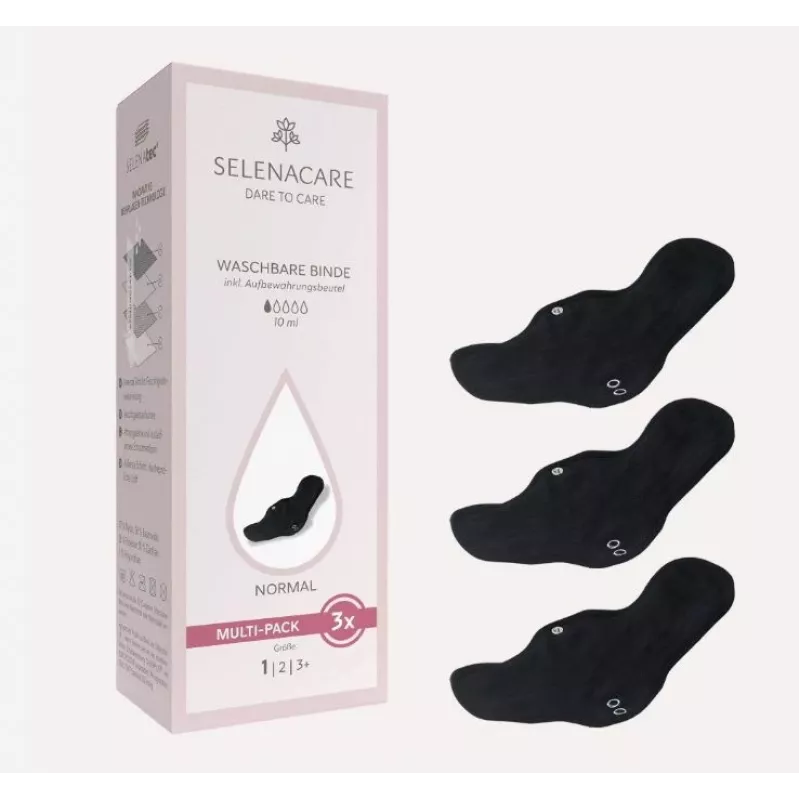 Selenacare compresas lavables (pack de 3) / 2