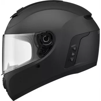 SENA Momentum EVO casco inteligente de moto con intercomunicador Mesh, integral, negro mate, talla L (ECE 22.05)