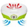 Sencor SFD 851GR deshidratador de alimentos, 240 W, diámetro de bandeja 25,5 cm, 35-70°C, verde