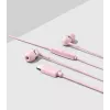 Auriculares in-ear con cable Sennheiser CX 80U con micrófono y mando en línea, Sakura Pink, 17 Hz - 20 kHz