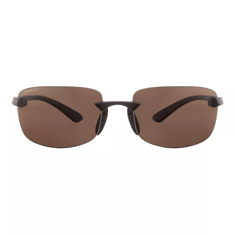 SERENGETI hombre SS755004-S gafas de sol aviador - lente Drivers Brown - montura gunmetal