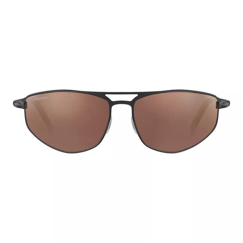 SERENGETI Gafas de sol para hombre SS579001 Drivers Gradient Satin Black 64/16/123 mm