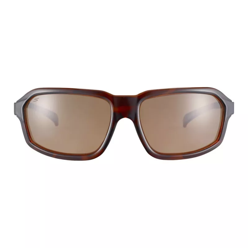 SERENGETI Gafas de sol para hombre Sassari SS571004 - Montura Satin Black, lentes Drivers Photochromic Amber, 63 mm