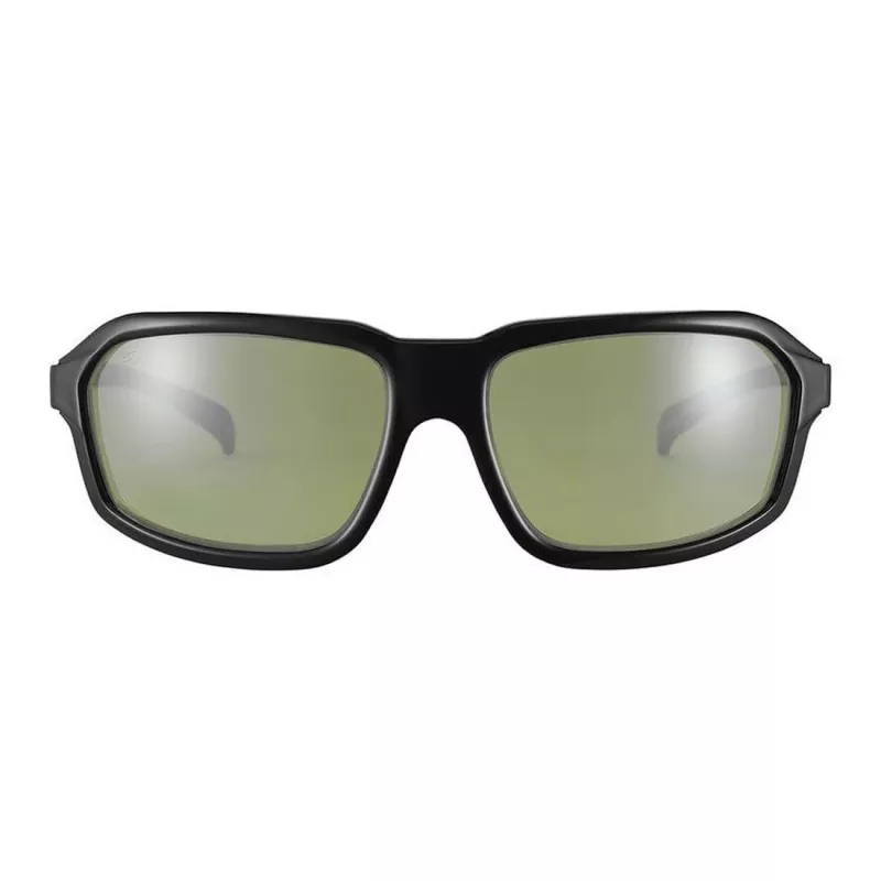 SERENGETI Gafas de sol para hombre SS571006-S - Montura Satin Black, lentes Drivers Gold, 63/17/130 mm