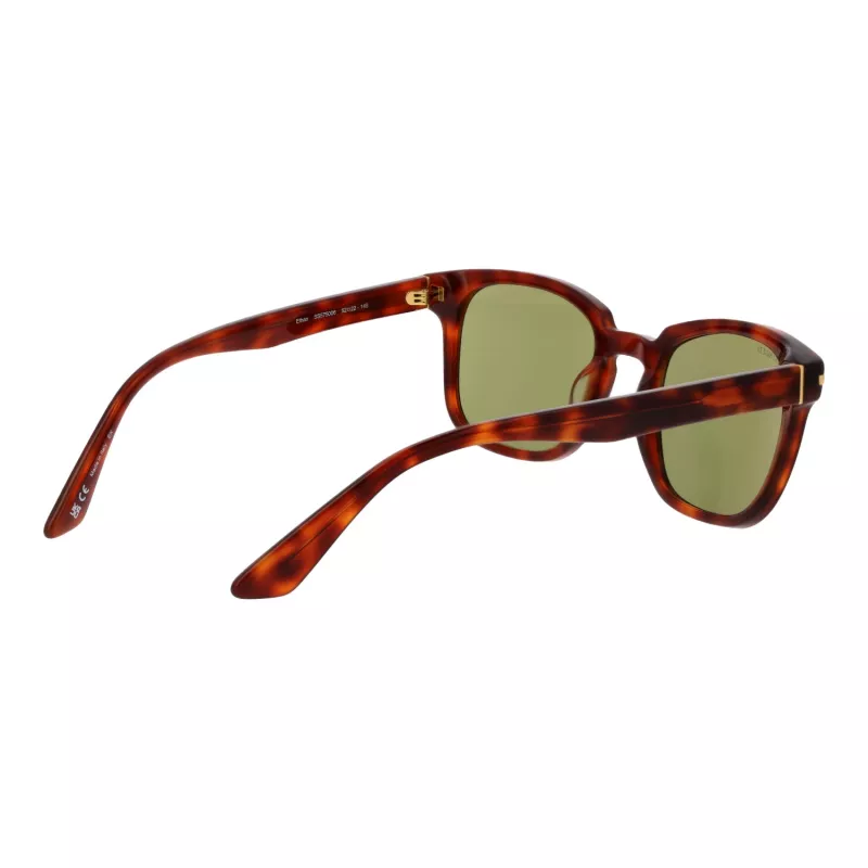 SERENGETI SS575006 Gafas de sol unisex - Montura de nylon Satin Black, lentes minerales polarizadas fotocromáticas, 52 mm