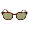 SERENGETI SS575006 Gafas de sol unisex - Montura de nylon Satin Black, lentes minerales polarizadas fotocromáticas, 52 mm