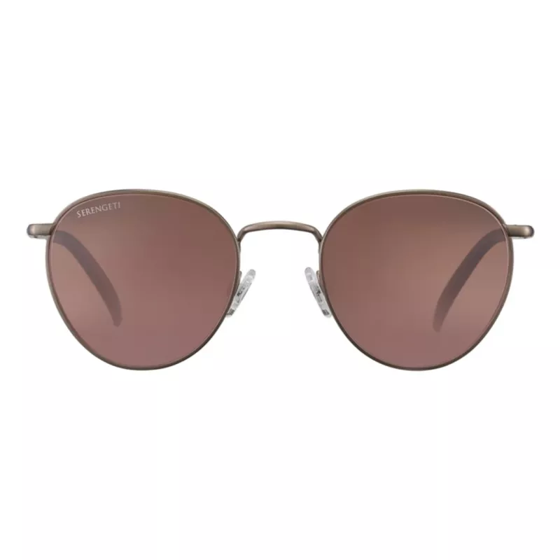 Gafas de sol unisex SERENGETI 8928 - montura negra, lente Drivers Brown, 50/21/140 mm