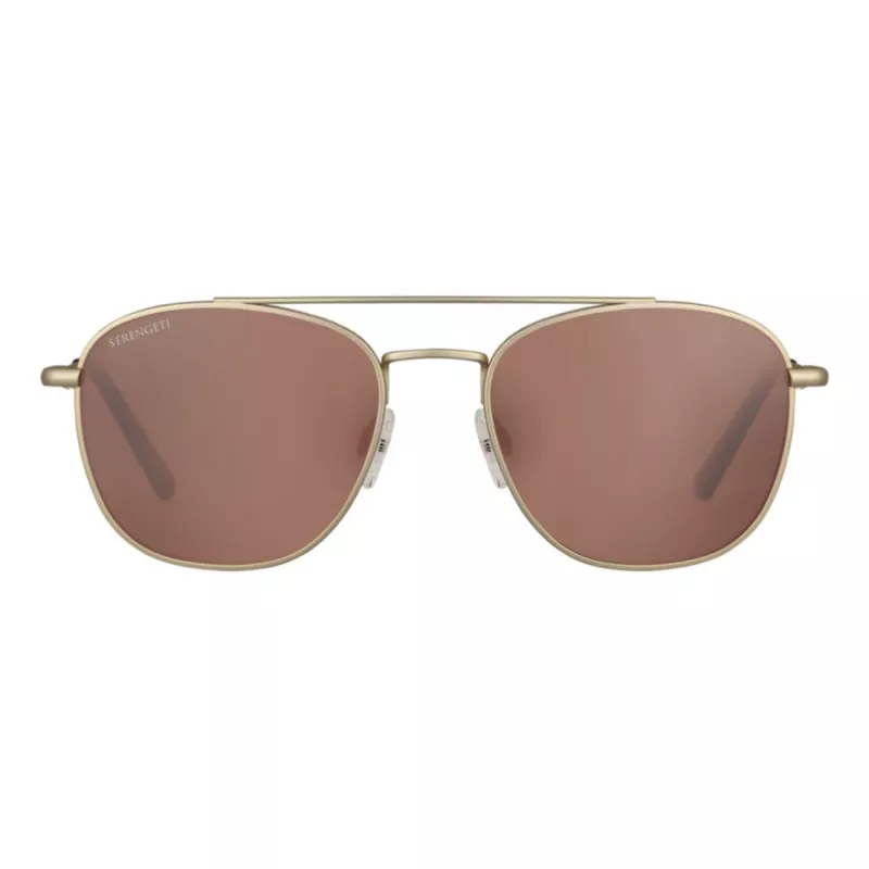 SERENGETI Gafas de sol unisex SS542004 - Lentes minerales fotocromáticas polarizadas, ancho de lente 53mm, rectangular clásico