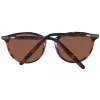 SERENGETI Gafas de sol mujer 8844 - ojo de gato / mariposa, fotocromáticas, polarizadas, lente Drivers Brown, montura negro brillante