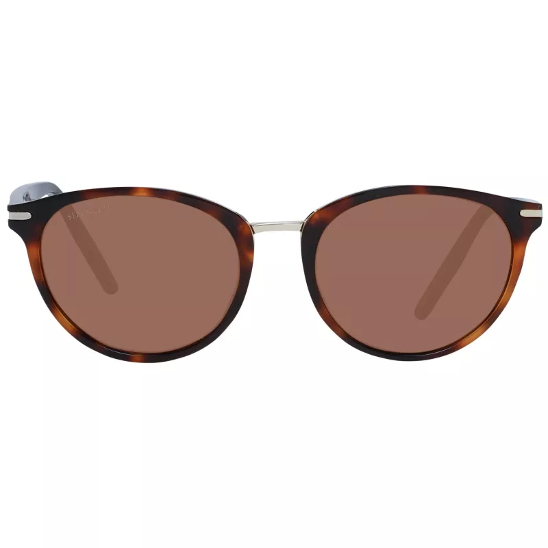 SERENGETI Gafas de sol mujer 8844 - ojo de gato / mariposa, fotocromáticas, polarizadas, lente Drivers Brown, montura negro brillante