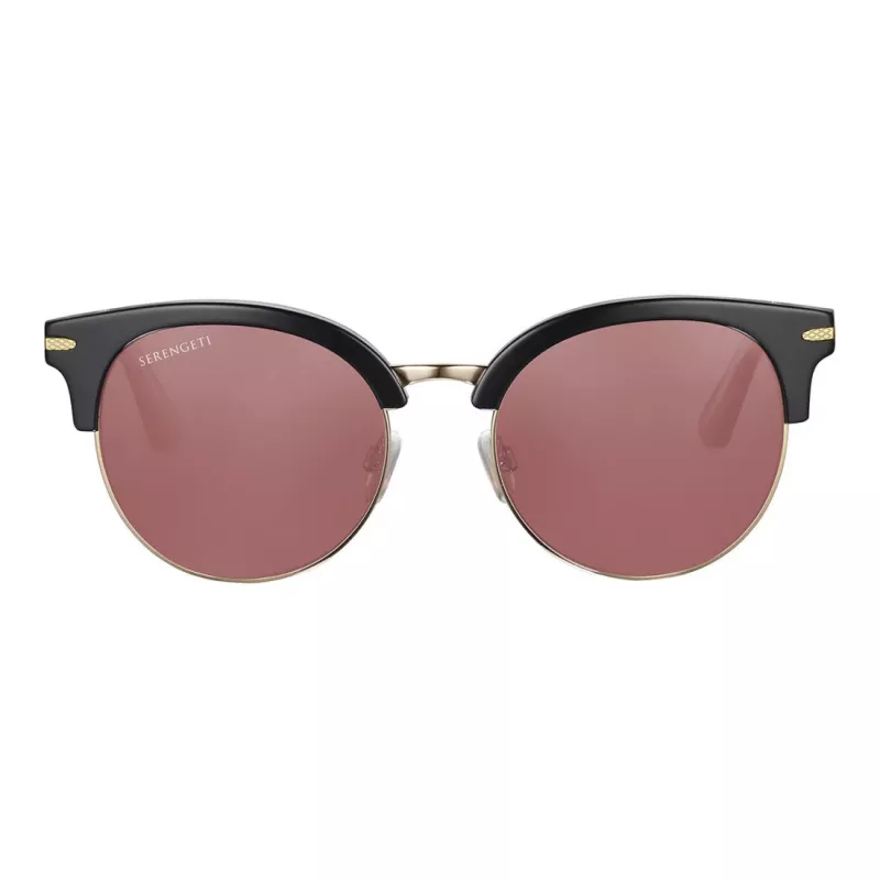 Gafas de sol de mujer SERENGETI SS560001 - montura de acetato Havana, lentes de mineral marrón fotocromáticas, 53 mm