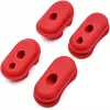 Set de cubiertas de goma para patinete eléctrico Xiaomi Mi serie (M365, Pro, Pro 2, 1S, Essential, Lite) – 5 uds., negro