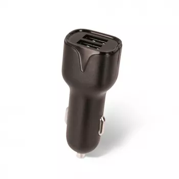Setty cargador de coche 2xUSB 2.4A negro